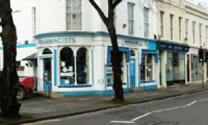 Pittville old shop front