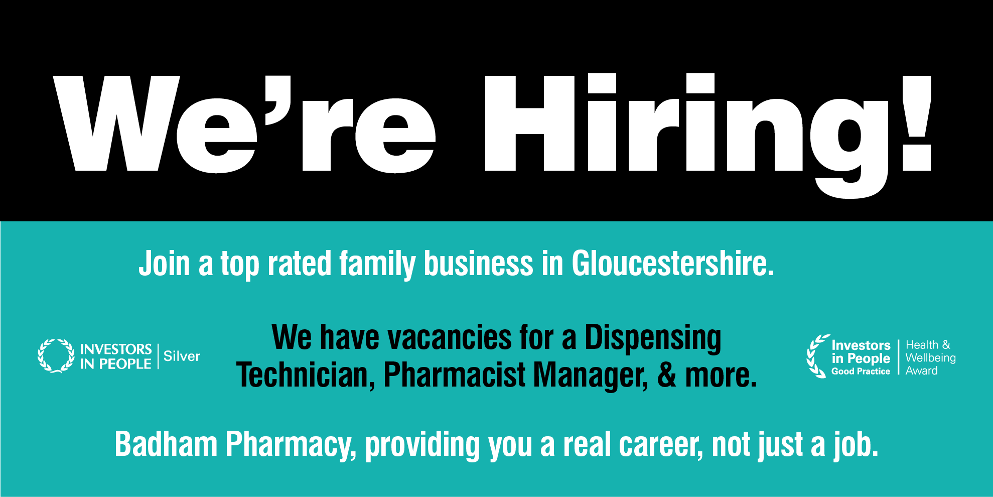 We’re Hiring! Join a top rated family business in Gloucestershire. View current job vacancies…